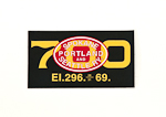 Photo of SP&S 700 Logo Refridgerator Magnet