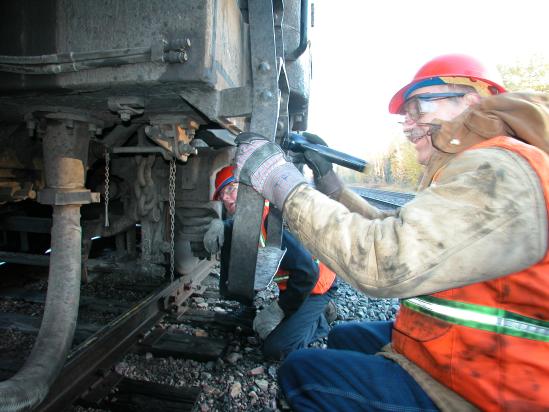 under the cab