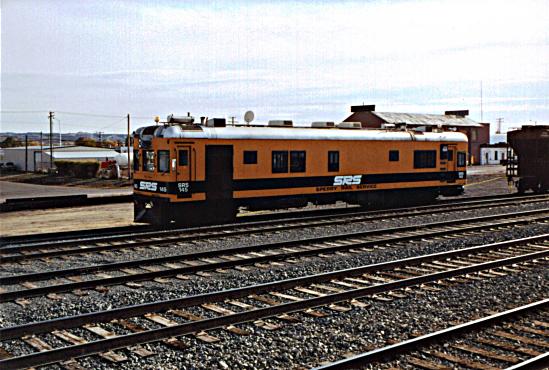 Sperry Rail Services car