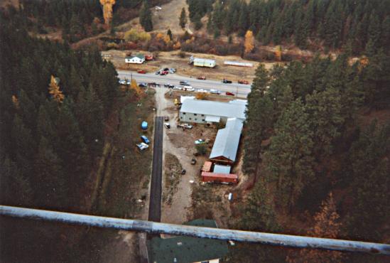 Marent Gulch from the trestle