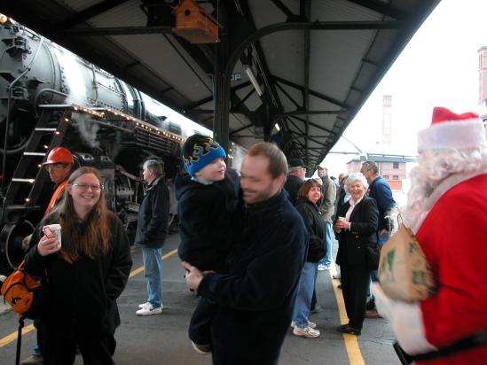 Santa at Union Station