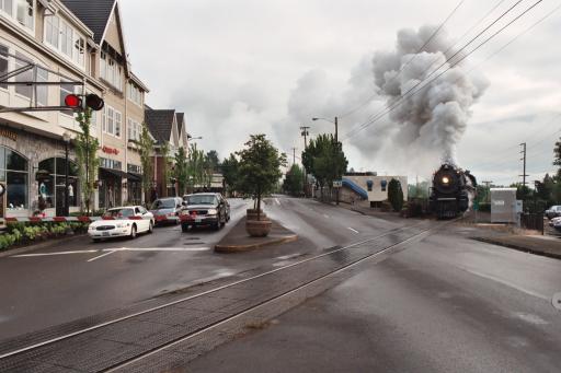 700 entering street crossing