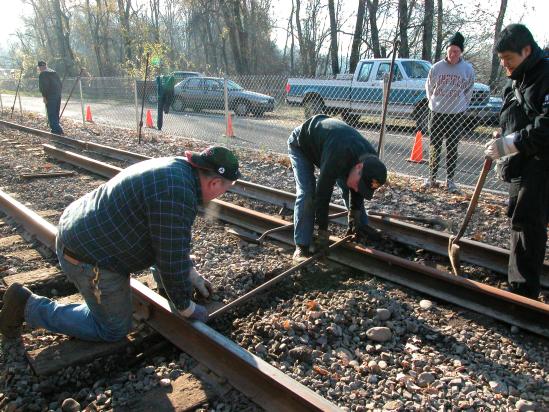 track repair