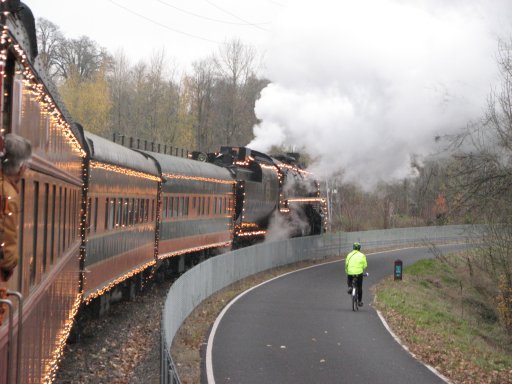 view from train