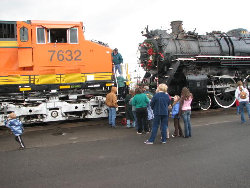 people and 700 nose-to-nose with diesel