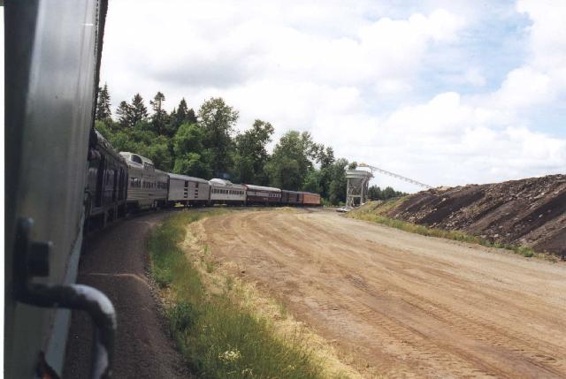 view from train