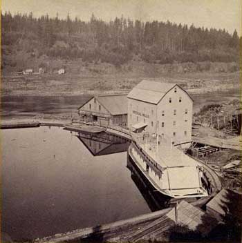 Portage tramway at Oregon City