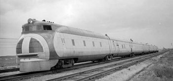 The City of Portland races through Wyoming at 75mph as Train #2.