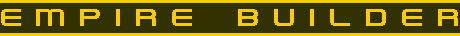 Empire Builder letterboard